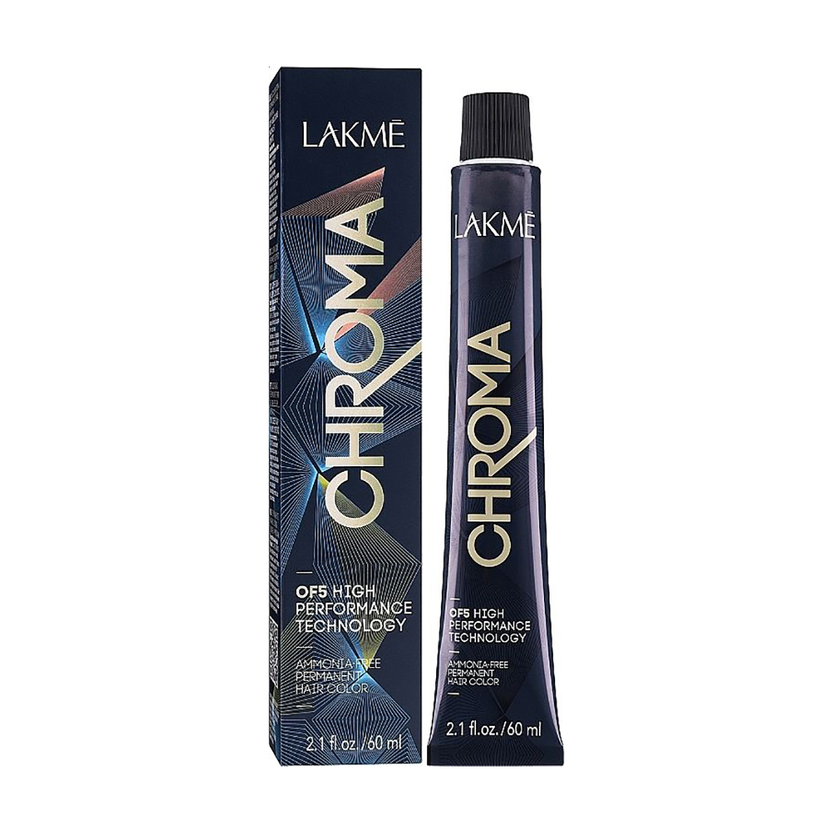 Напівперманентна фарба для волосся Lakme Chroma Permanent Hair Color 4/22 Насичено-фіолетовий середній коричневий, 60 мл